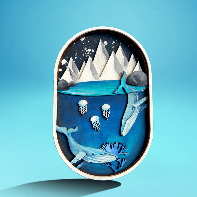 3D Whale image 0